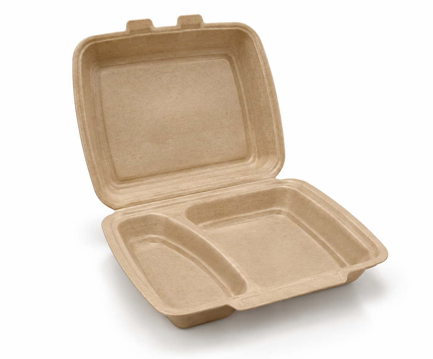 2COMPARTIMENTS Box assiette EPP 2 compartiments 125 PS – Image 1