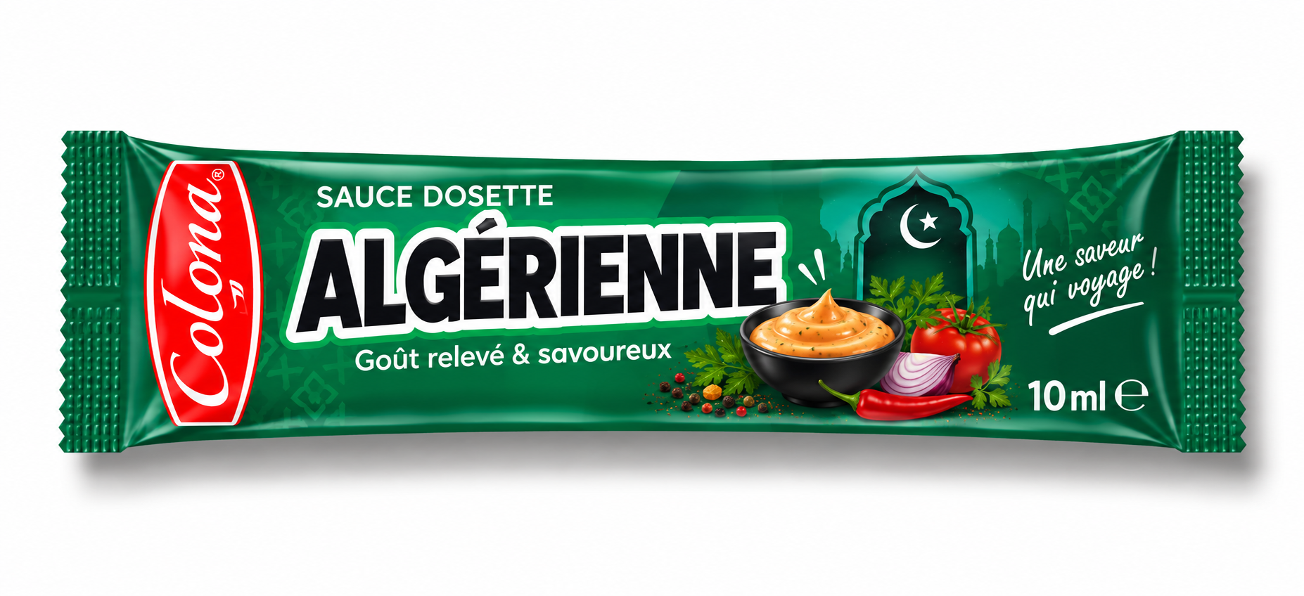 ALGÉRIENNEsouce Colona dosettes Algérienne 10 ml 500 PS – Image 1