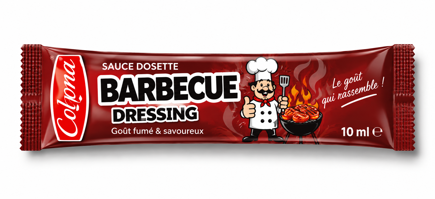 BARBECUE Colona dosettes Barbecue 10 ml 500 PS – Image 1