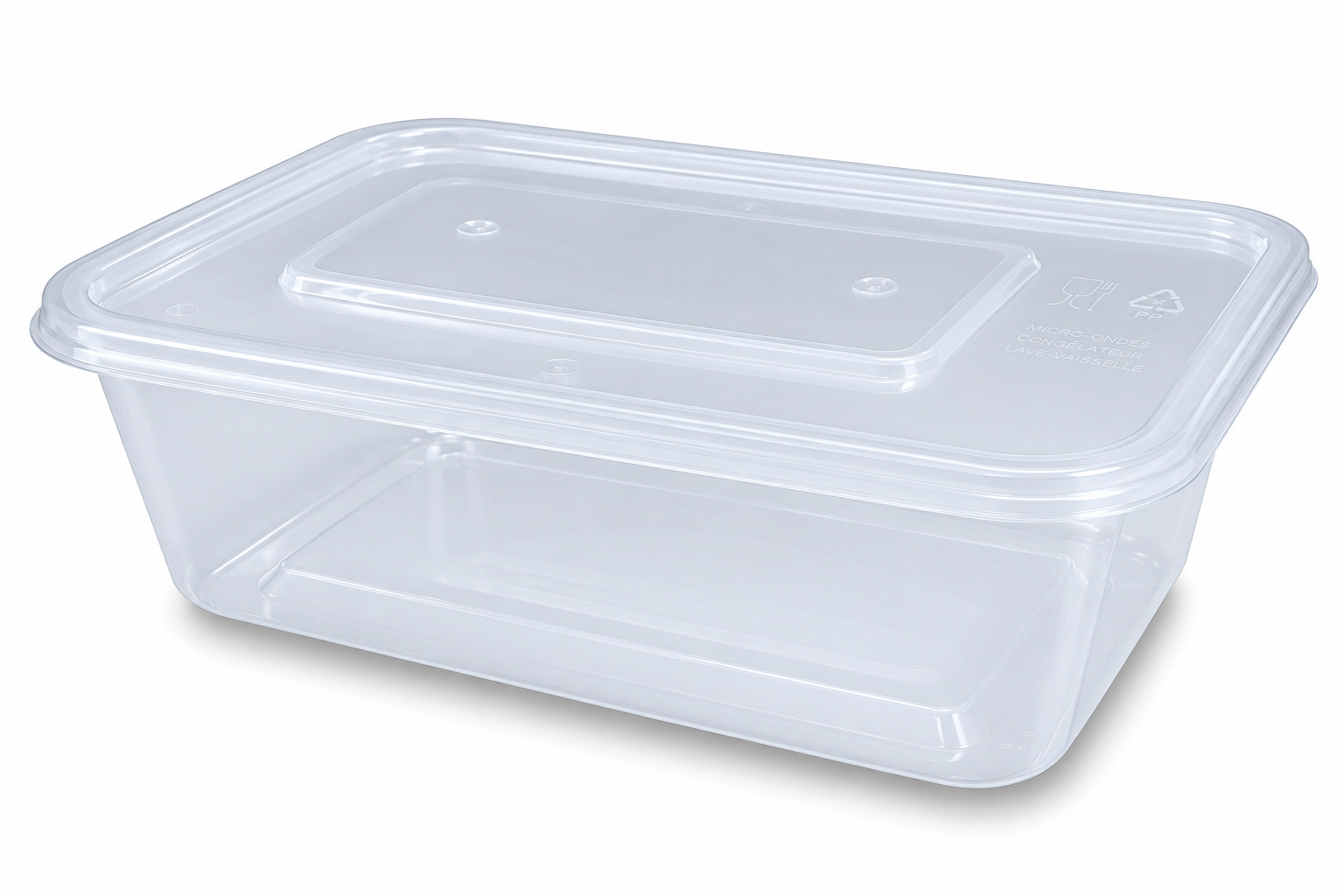 BARQUETTES MICRO-ONDABLES Barquette micro-ondable 500 cc – Image 1