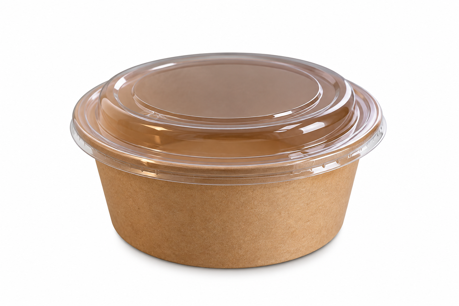 BOLSKRAFT Bol kraft avec couvercle 550 ml*200 PS – Image 1