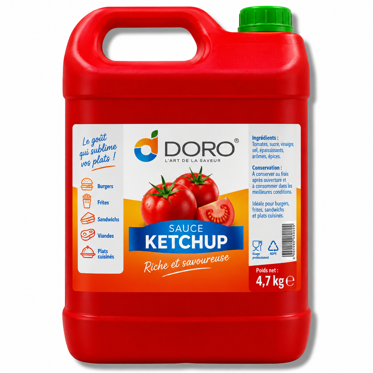 DORO POTS DE SAUCE KETCHUP Doro Pots de Sauce Ketchup – Image 1