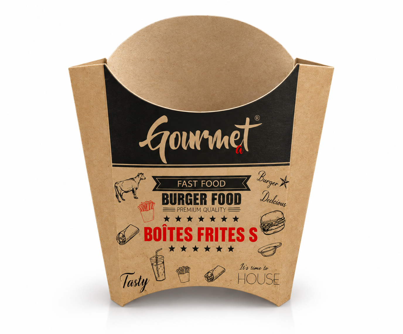GOURMET BOÎTES FRITESS Gourmet boîte frites S – Image 1