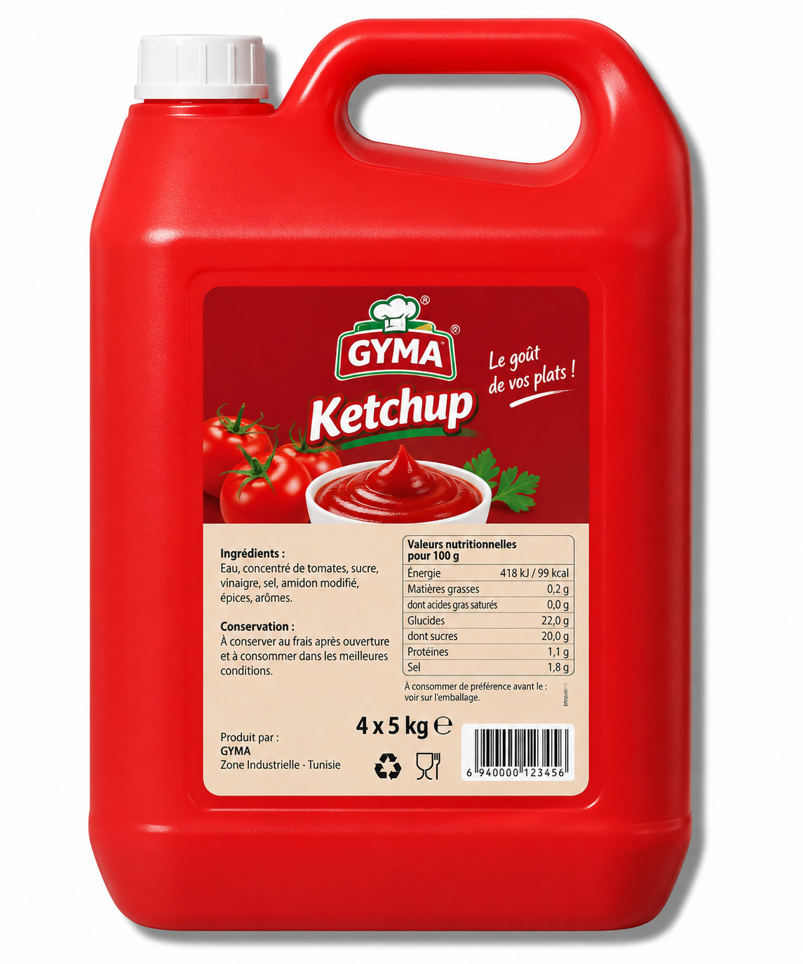 GYMA KETCHUP Gyma Ketchup 5 L – Image 1