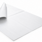 Nappe papier blanche 60 x 60 cm - 500 pièces