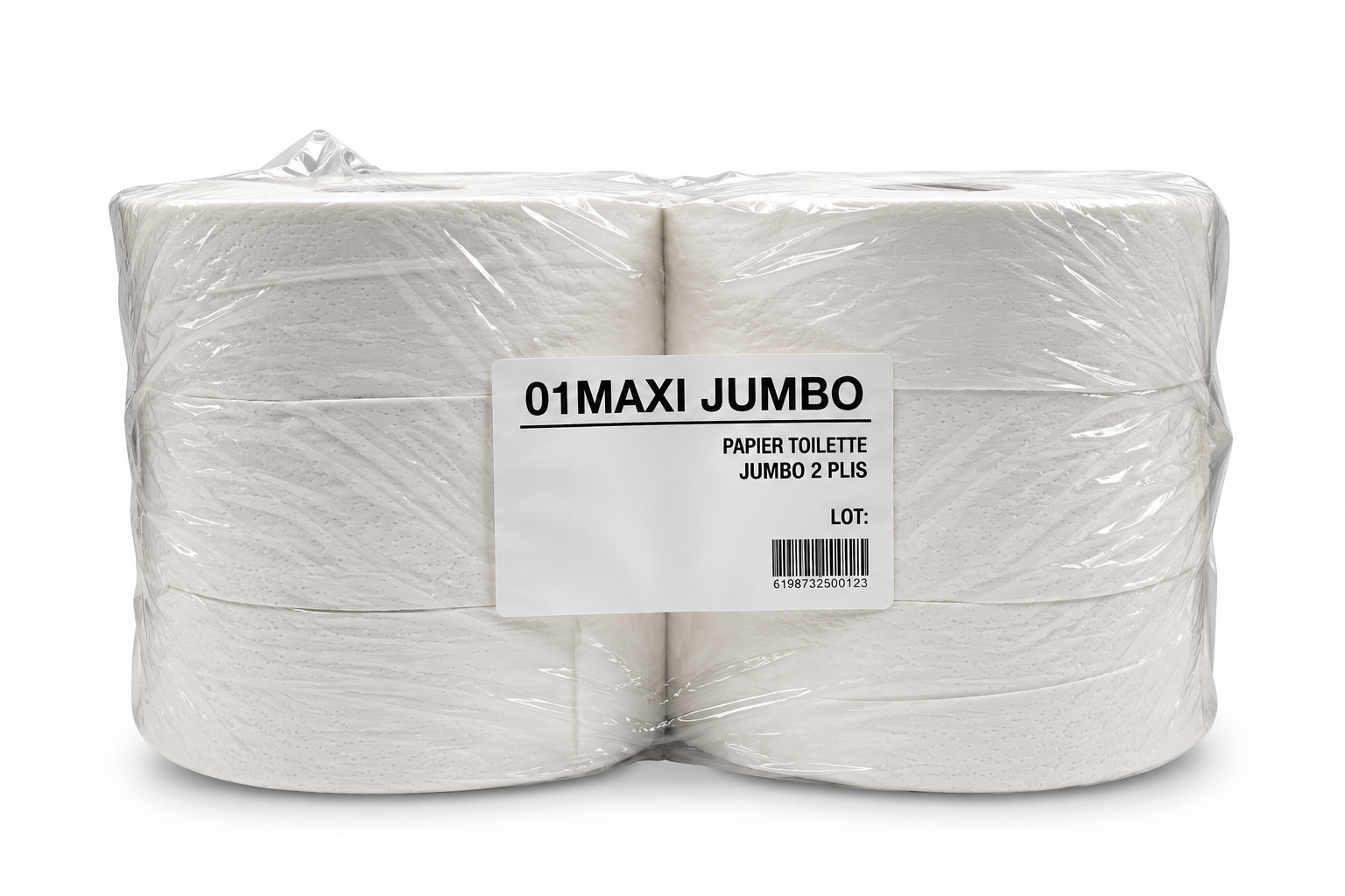 ROULEAUX PAPIERTOILETTE MAXI JUMBO Rouleaux papier toilette Maxi Jumbo 6 PS – Image 1