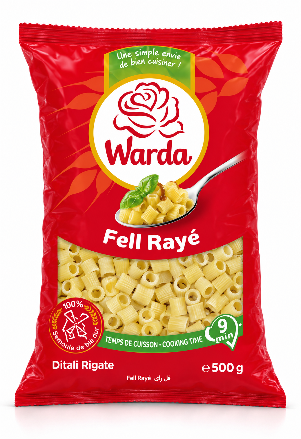 Rigate Fell Fell Rayé Warda - 500 g*24 – Image 1