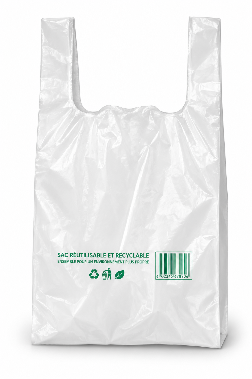 SACS REUTILISABLES BRETELLE Sac réutilisable bretelle T48 BIO 1000 PS – Image 1