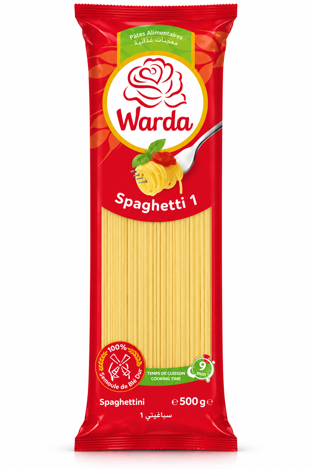 Spaghetti 1 Spaghetti 1 Warda ou Randa- 500 g – Image 1