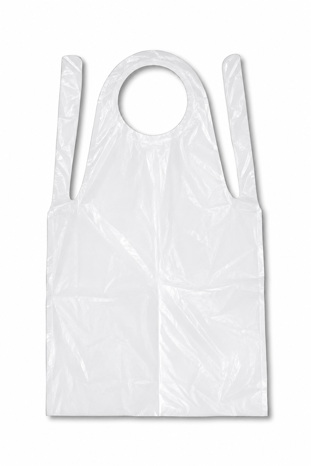 TABLIER BLANC PE TAILLEEXTRA RENFORCÉ Tablier blanc PE taille extra renforcé 100 PS – Image 1
