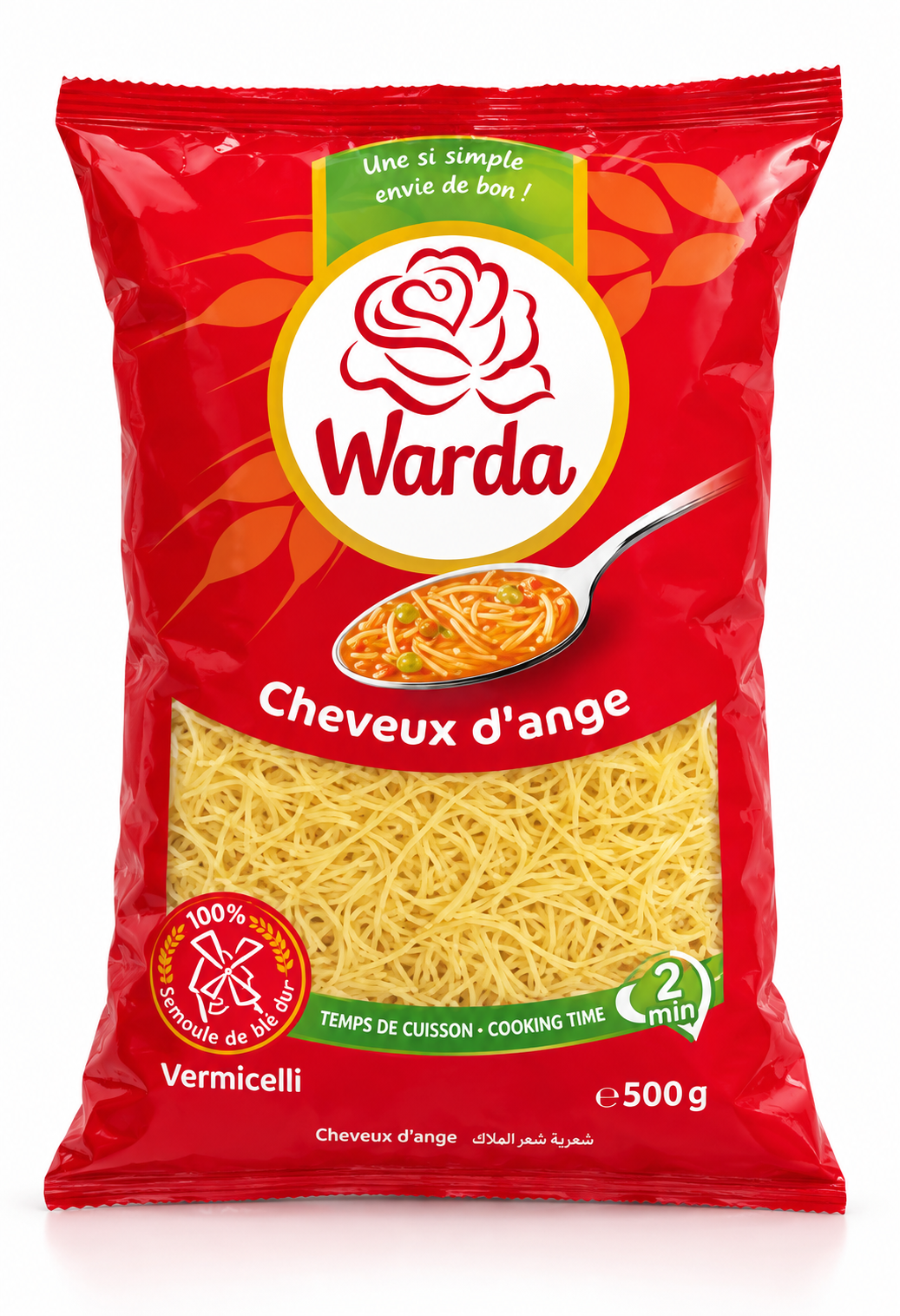 Vermicelli Vermicelles Warda ou Randa - 500 g*24 – Image 1