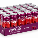 Coca-Cola Cherry 33 cl - Lot de 24 canettes