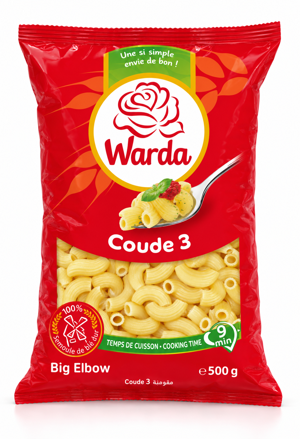 coude3 Coude 3 Warda ou Randa - 500 g*24 – Image 1