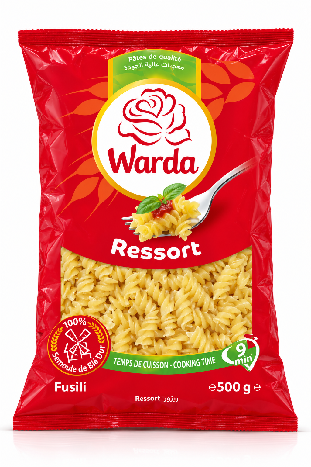 ressort Fusilli Warda - 500 g*24 – Image 1