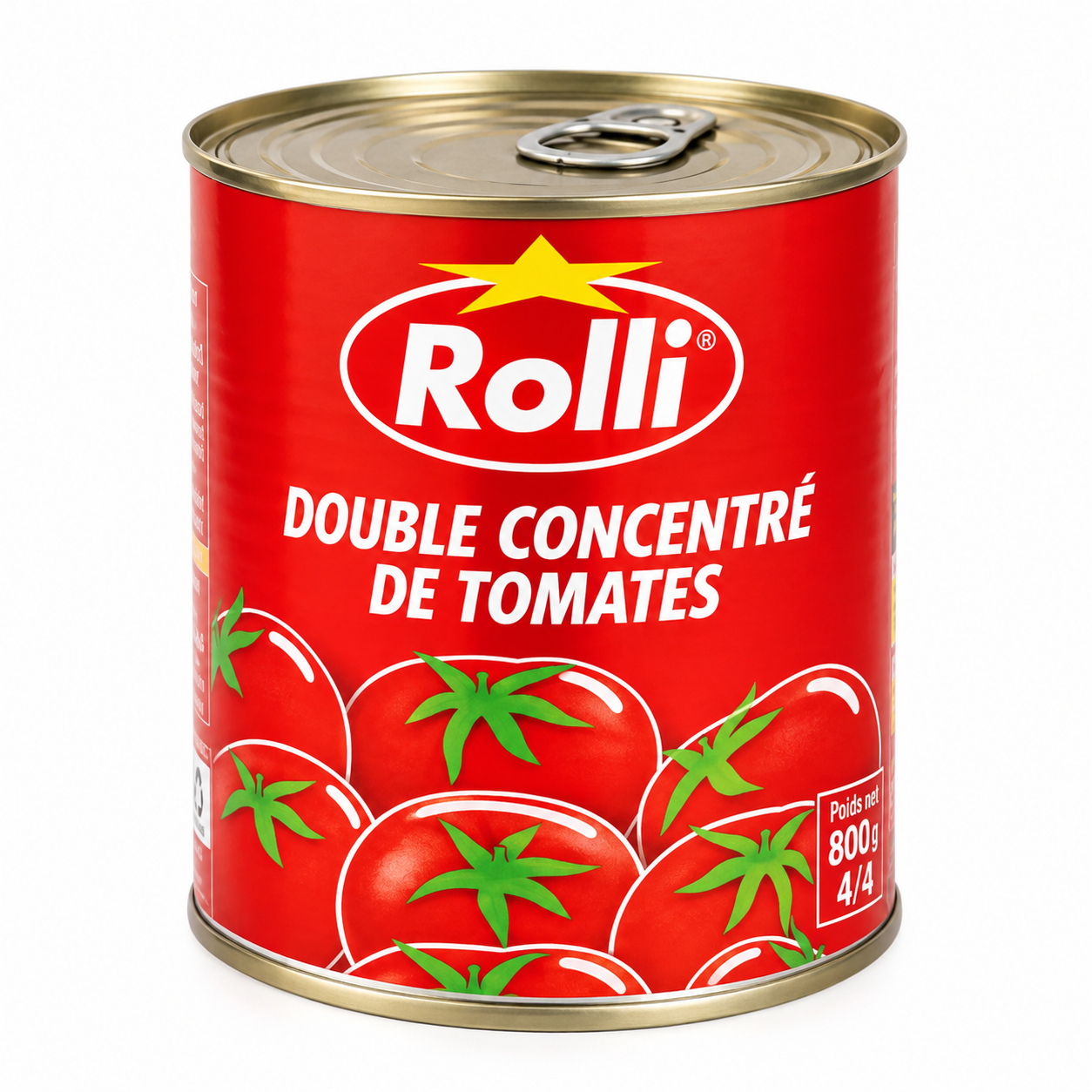 tomate roli Tomate concentrée ROLLI 4/4 - 12 x 880 g – Image 1