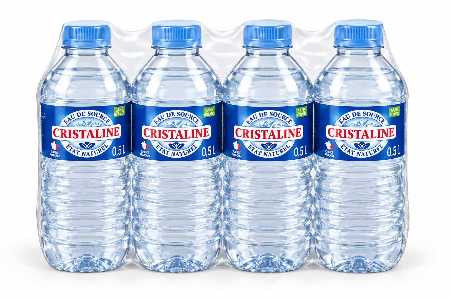 Eau 0,5 L Eau 0,5 L – Pack de 4 bouteilles – Image 1