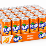 Fanta Orange 33 cl – Lot de 24 canettes