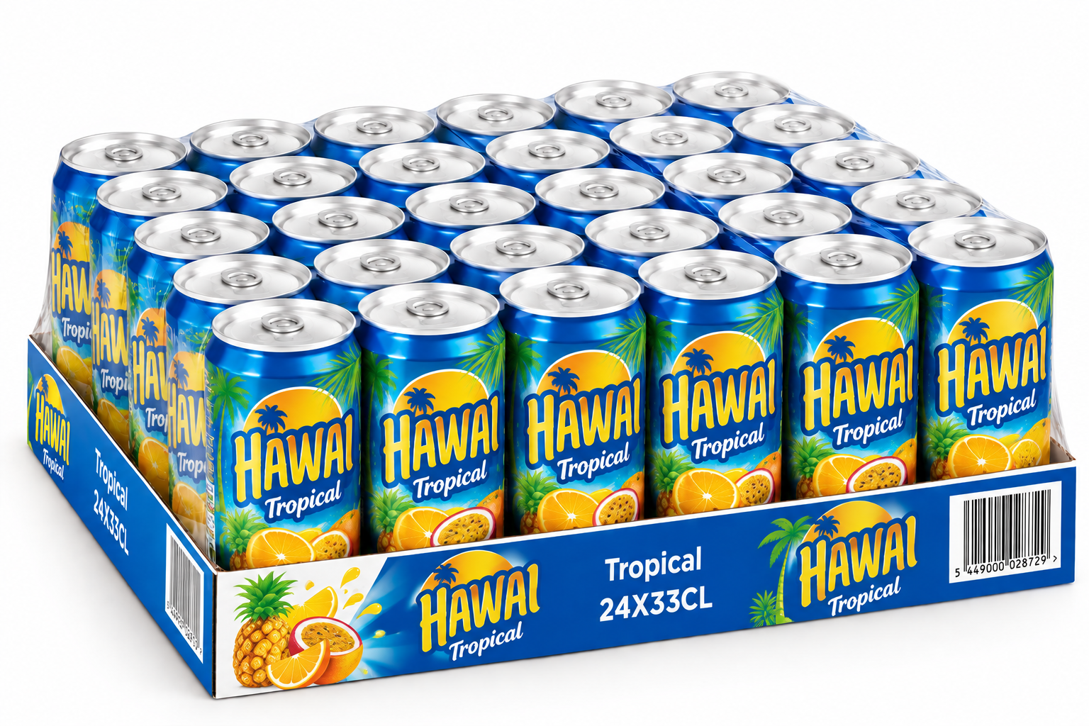 Hawai Tropical 33 cl Hawai Tropical 33 cl – Lot de 24 canettes – Image 1