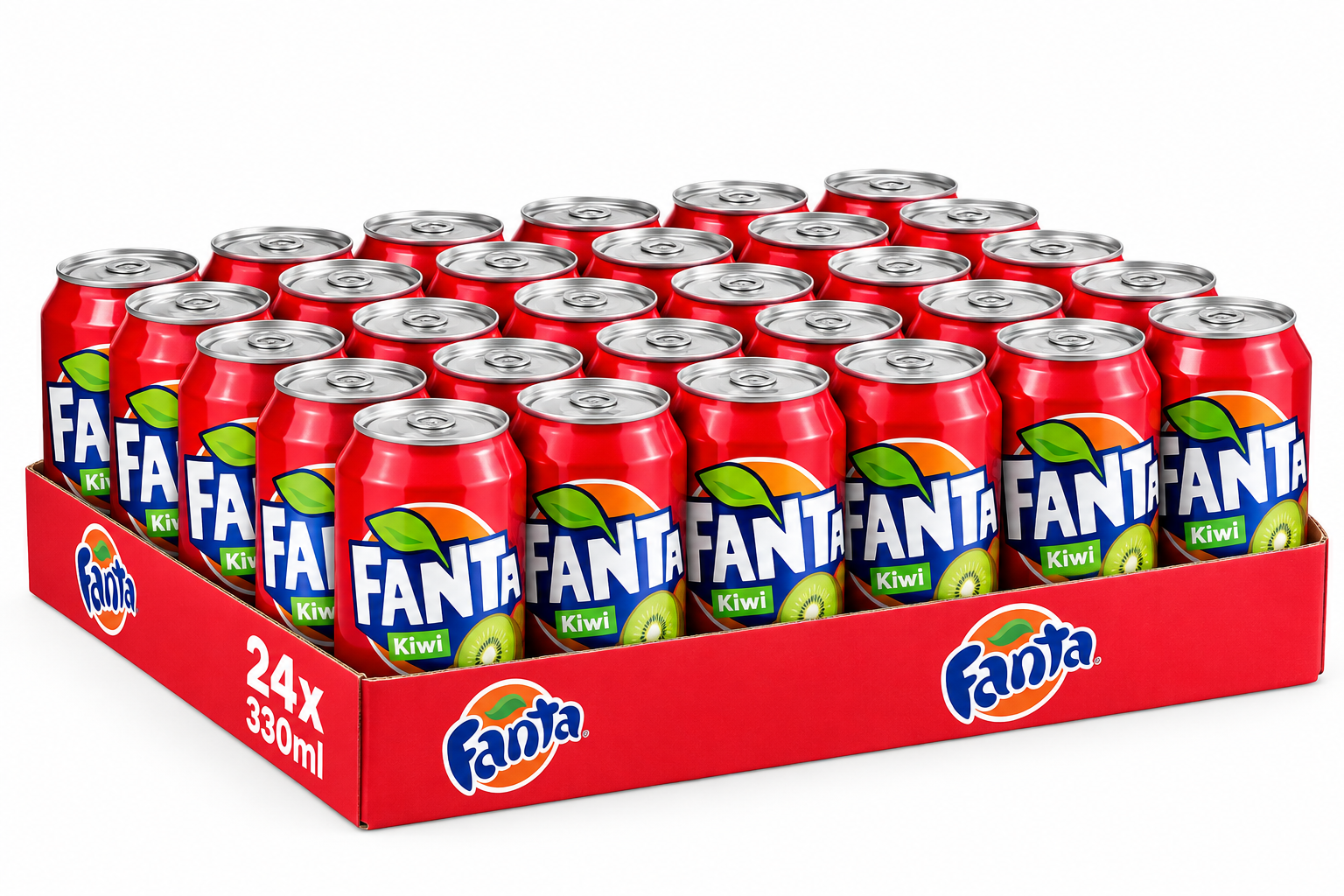 fantakiwi33cl Fanta Kiwi 33 cl – Lot de 24 canettes – Image 1